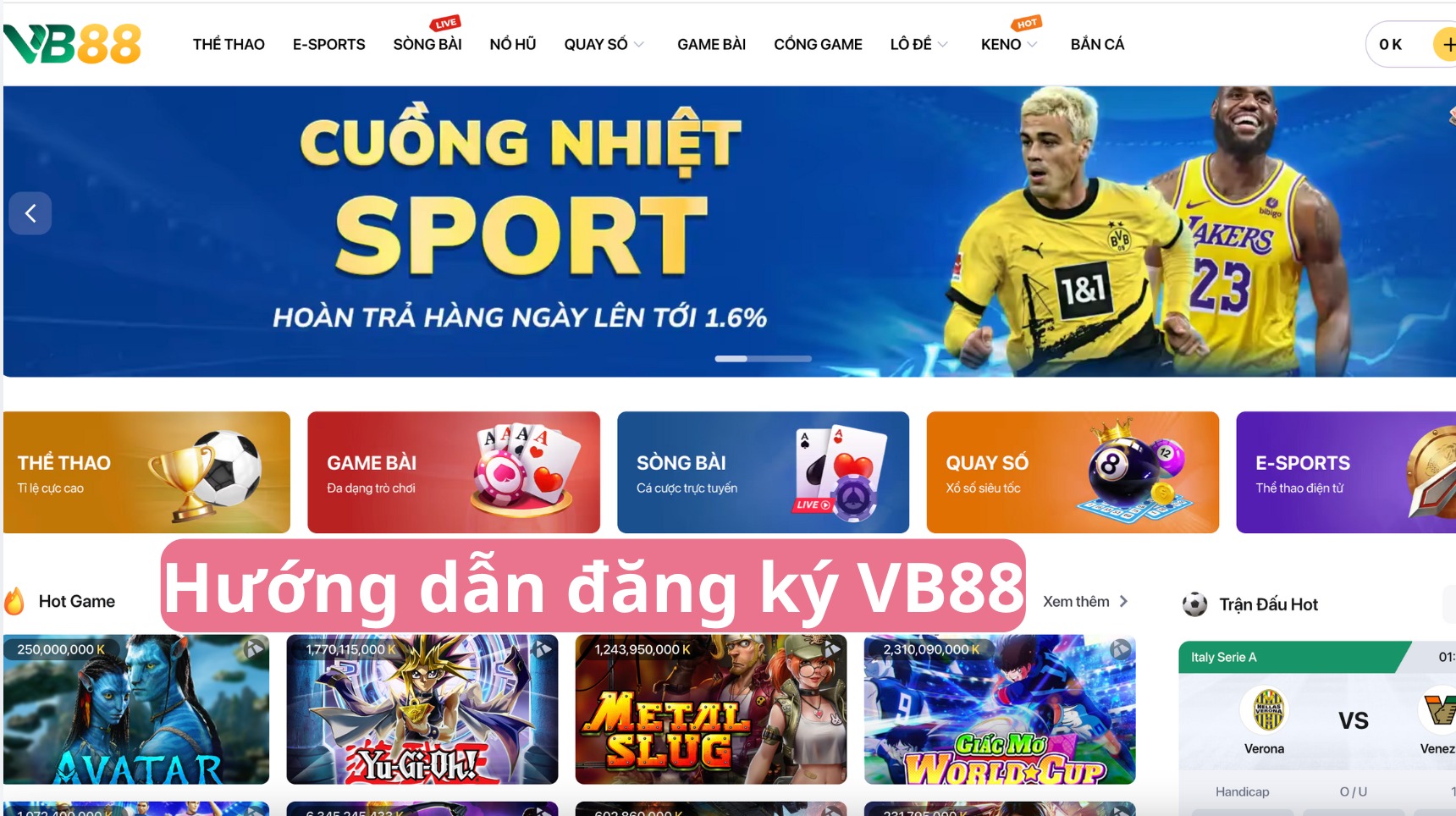 Điều khoản khi đăng ký VB88 cần đọc kỹ